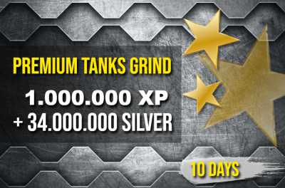 1.000.000 XP auf PREMIUMS + 17.000.000 Silber